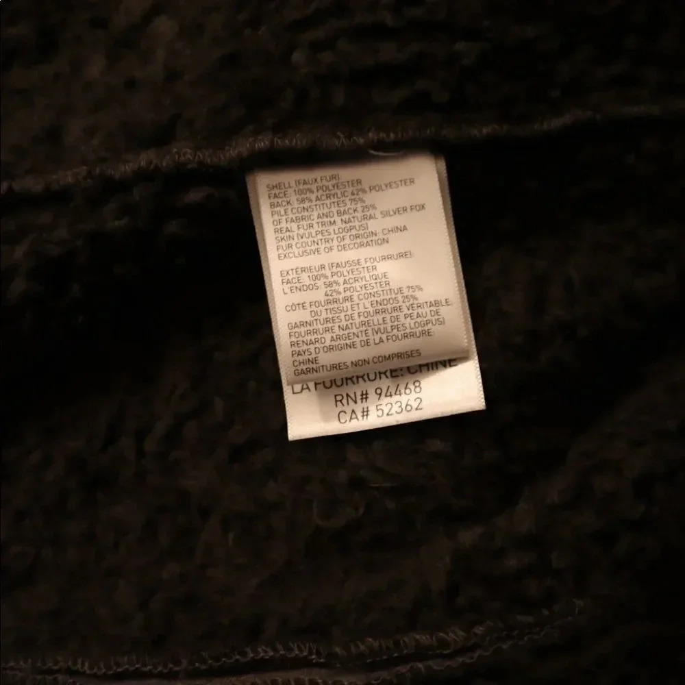 NWOT LAUNDRY Faux Shearling and Fur Coat Taupe, Size M - Picture 12 of 13